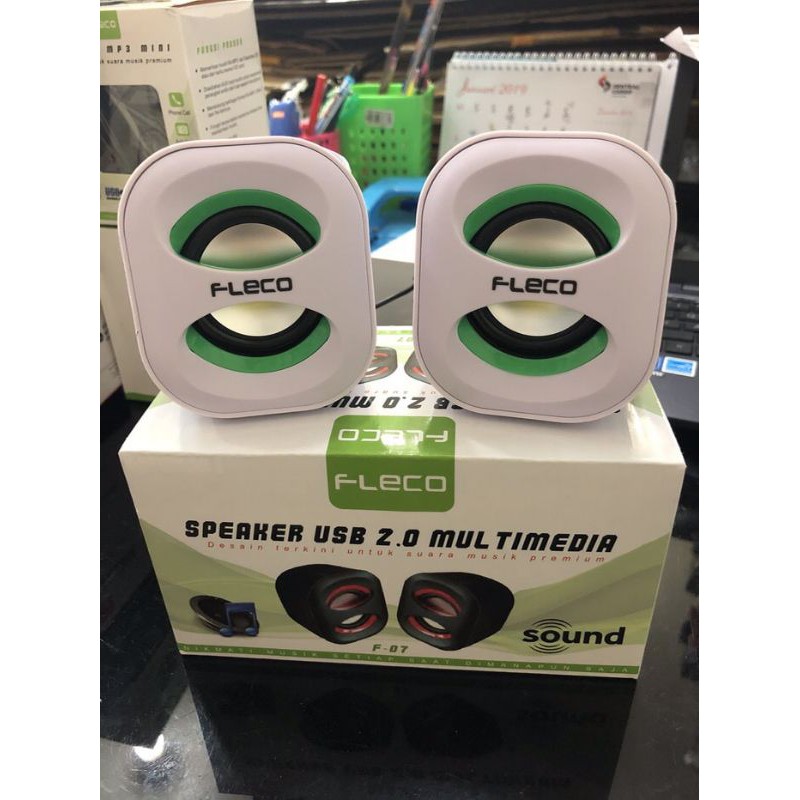 Speaker Komputer Mini Fleco F 07 Speaker Usb Komputer Mini F 07
