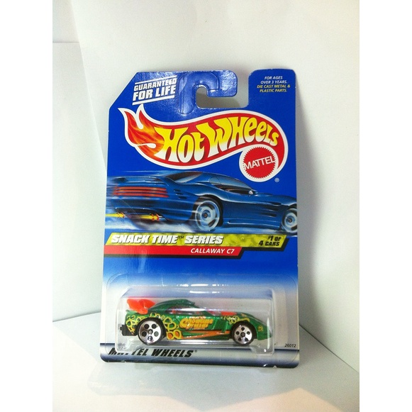 Hot Wheels. 2000 Snack Time Series - 1. Callaway C7. 5DOT by MATTEL 2000