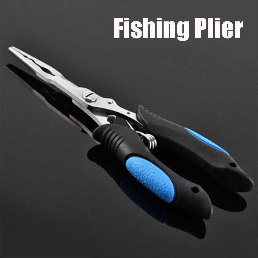 TOP Tang Pancing Ikan Gurame Stainless Steel Gagang Plastik Clipper Alat Pencabut Pengait