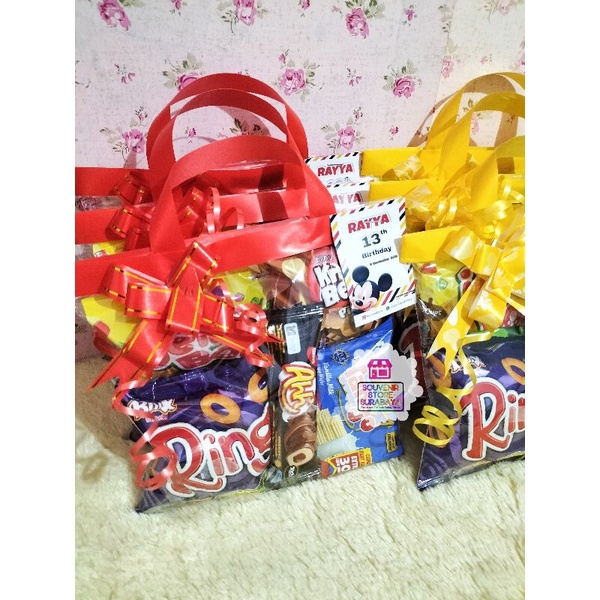 Paket Snack Ulang Tahun / Bingkisan Snack Murah / Snack Birthday / Snack Ultah Surabaya / Mini snack murah