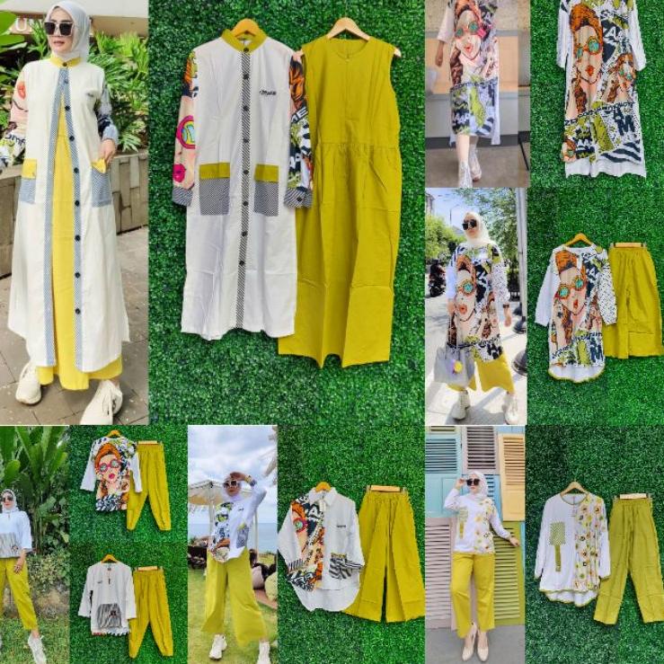 CG.159614 ◦ loney set by meera / shaggy set /shaggy dress meera