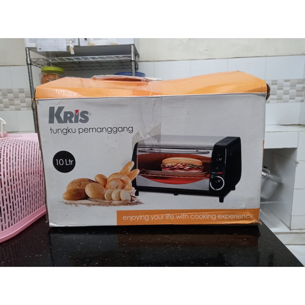 KRIS OVEN TOASTER TUNGKU PEMANGGANG 10 LTR LISTRIK