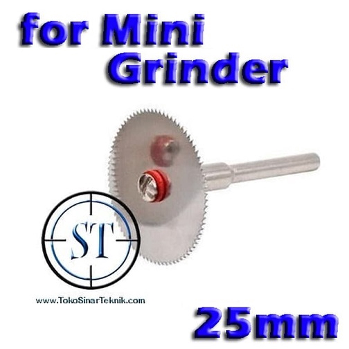 Mata Gergaji Potong Mini 25mm untuk Potong kayu Bor Mini Gerinda Grinder Circular Saw Blade Disc Cuting Disc Drill