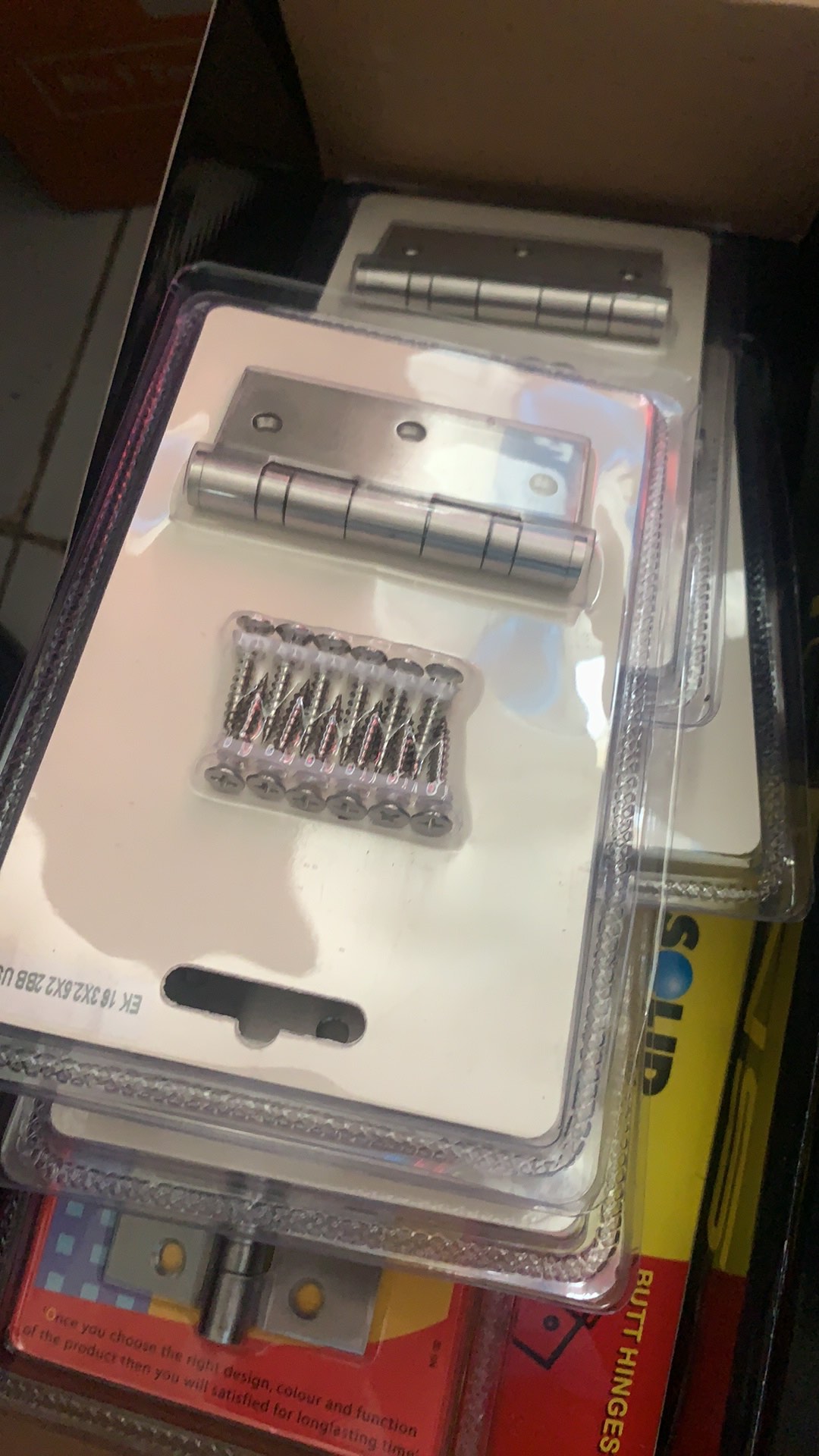 Solid Engsel Jendela Ek 16 3x2.5x2 2bb Us32d