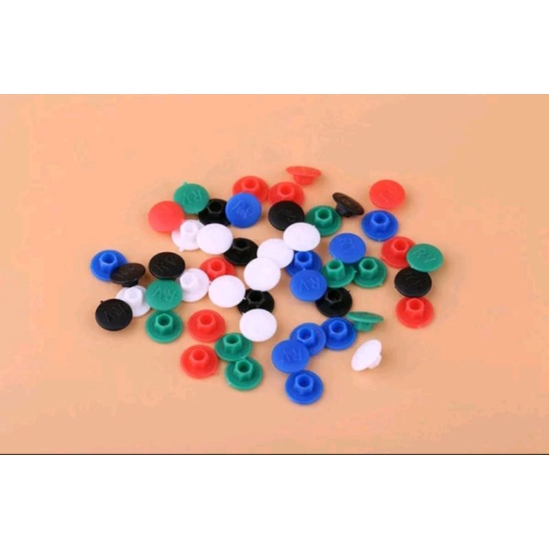 Tutup Baut M6 Tutup Baut Universal Kunci L 5mm Penutup Baut Headset Sepeda M6 Hexagon Screw Plastic M6