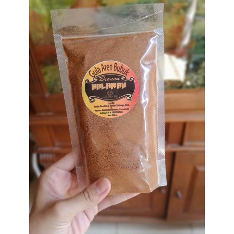 

Gula Semut / Aren bubuk / Brown sugar Berkhasiat 100% Gula Aren Murni