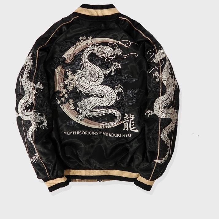 Paling Sesuai.. Sukajan Jacket MemphisOrigin -  Shinjuku / Inagawa / Ryu / Sushiramen / Nekosamurai 