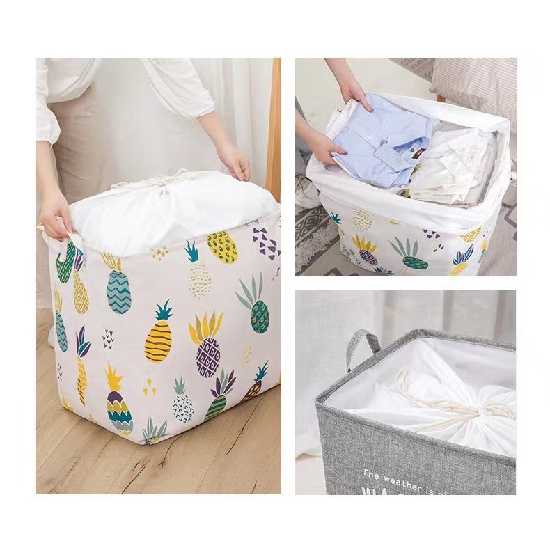 Laundry Bag Jumbo 100Liter/Keranjang Baju Laundry Bag Jumbo Basket