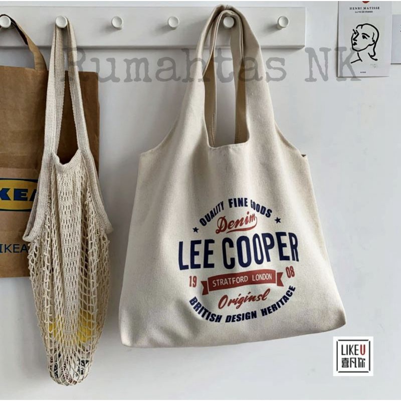 Totebag Vintage Populer Tas Tote-Lee Cooper