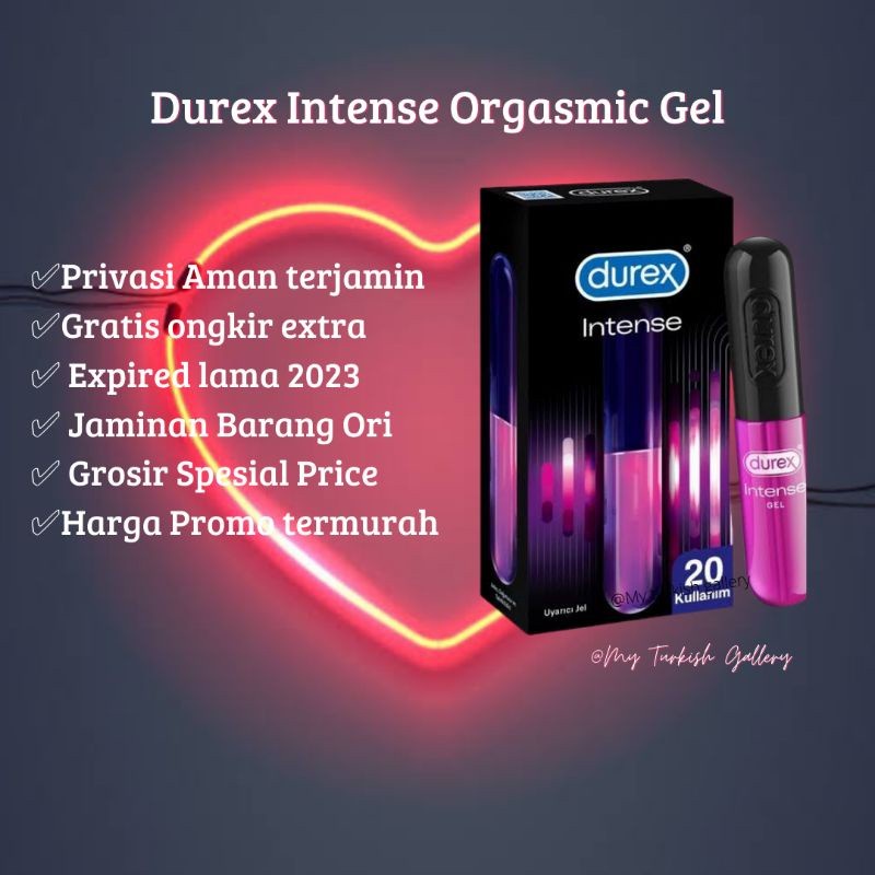 Durex Woman Orgasmic Gel Original Turki