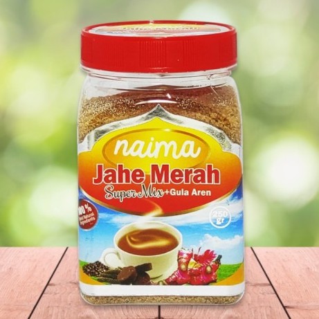 

Jahe Merah Super Mix Naima 250gr plus Gula Aren Naima Asli Original PROMO TERMURAH