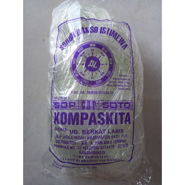 

Sohun Bakso Istimewa Kompaskita isi 200 gram