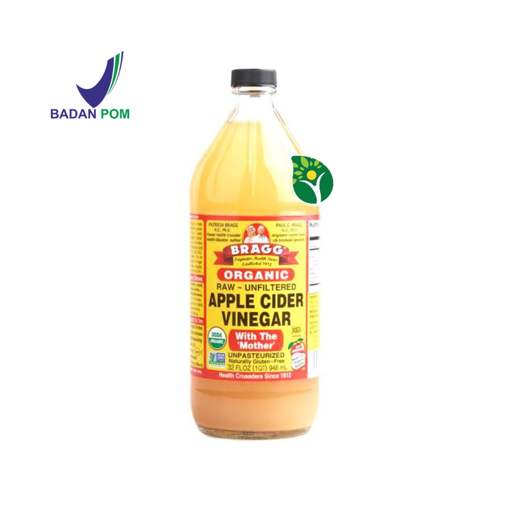 Bragg Apple Cider Vinegar 946 Ml Cuka Apel Indonesia