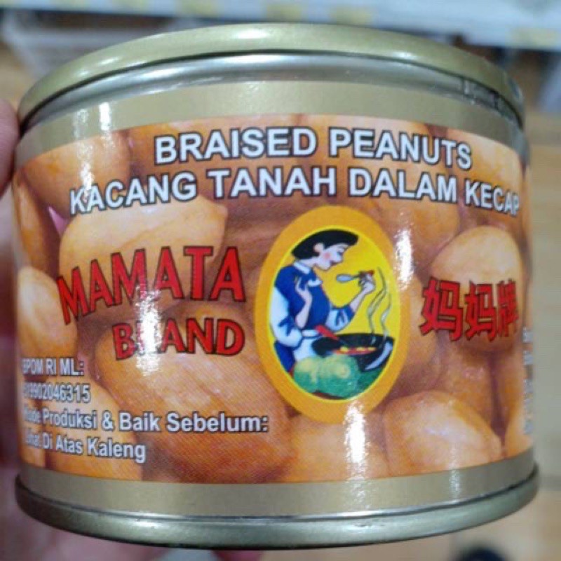 

Mamata Kacang Tanah dalam kecap 218 gran cocok bahan saus olahan mengandung kacang