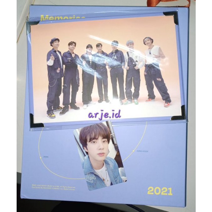 BTS DVD MEMORIES 2021 UNSEALED