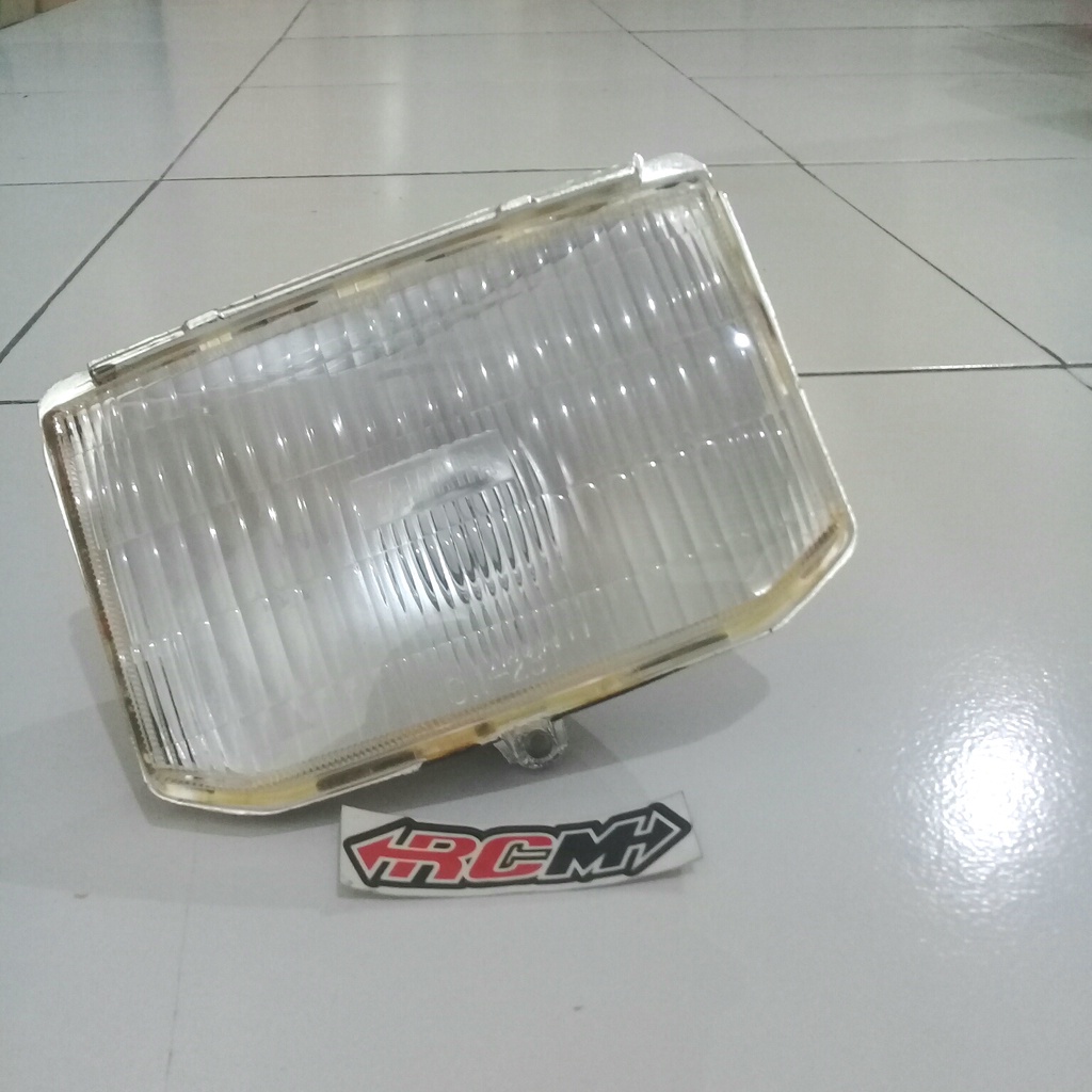 REFLEKTOR REFLECTOR MIKA LAMPU DEPAN HEADLAMP V 80 V80 SS DX DELUXE ROBOT LOKAL HEADLIGHT HEAD LAMP LIGHT ONLY