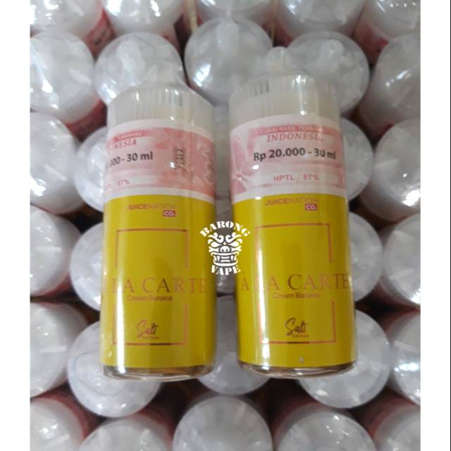 Jual Liquid a la carte salt nic kuning 30ml ( cukai )