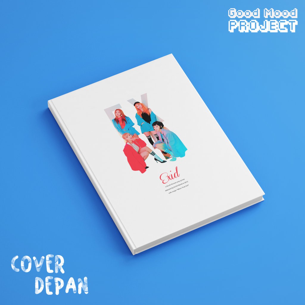 

Notebook KPOP EXID Korea Hardcover A5 Buku Tulis Catatan Notes Agenda Planner Jurnal
