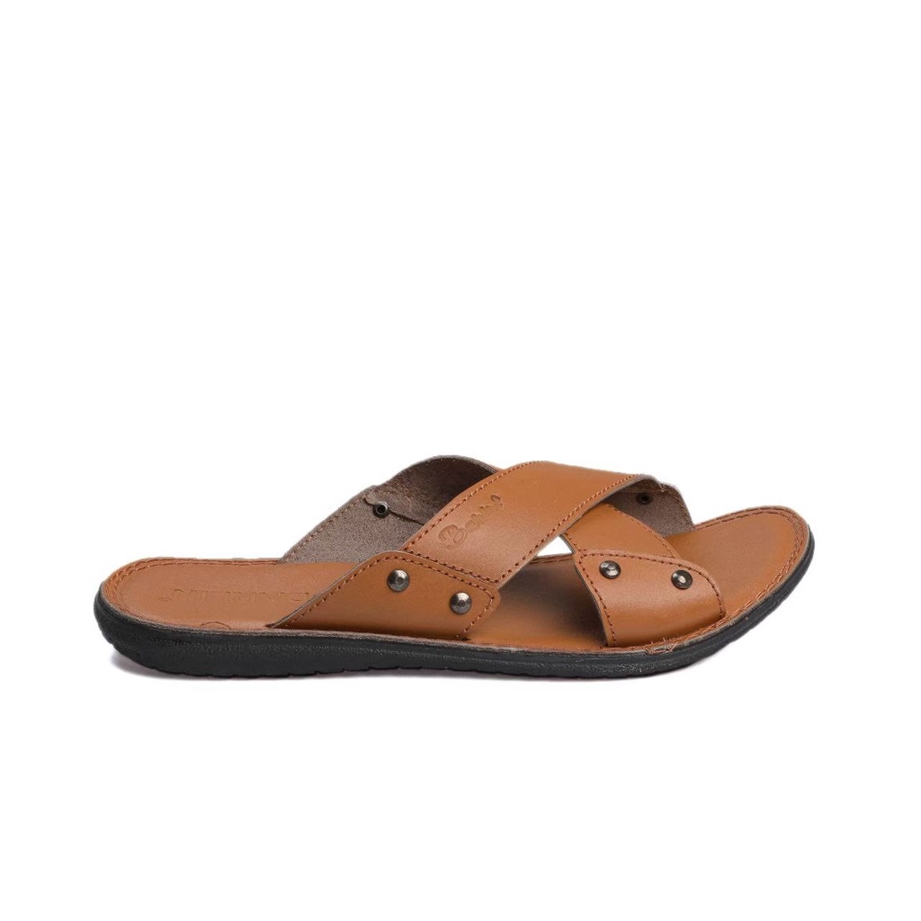 BURAY X SANDAL SLIDE INDIAN PRIA DEWASA MINING BARLIN KULIT ASLI 100% ORIGINAL FORMAL CASUAL SANDAL SLOP KULIT PRIA KERJA KANTOR GURU PNS PESTA RESMI NYAMAN LEBARAN || SANDAL PRIA INDIAN BERKUALITAS MURAH 2022