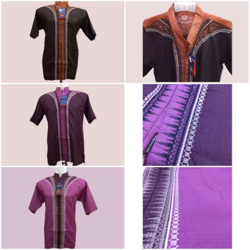 Baju Koko Dewasa Lengan Pendek Bastoh