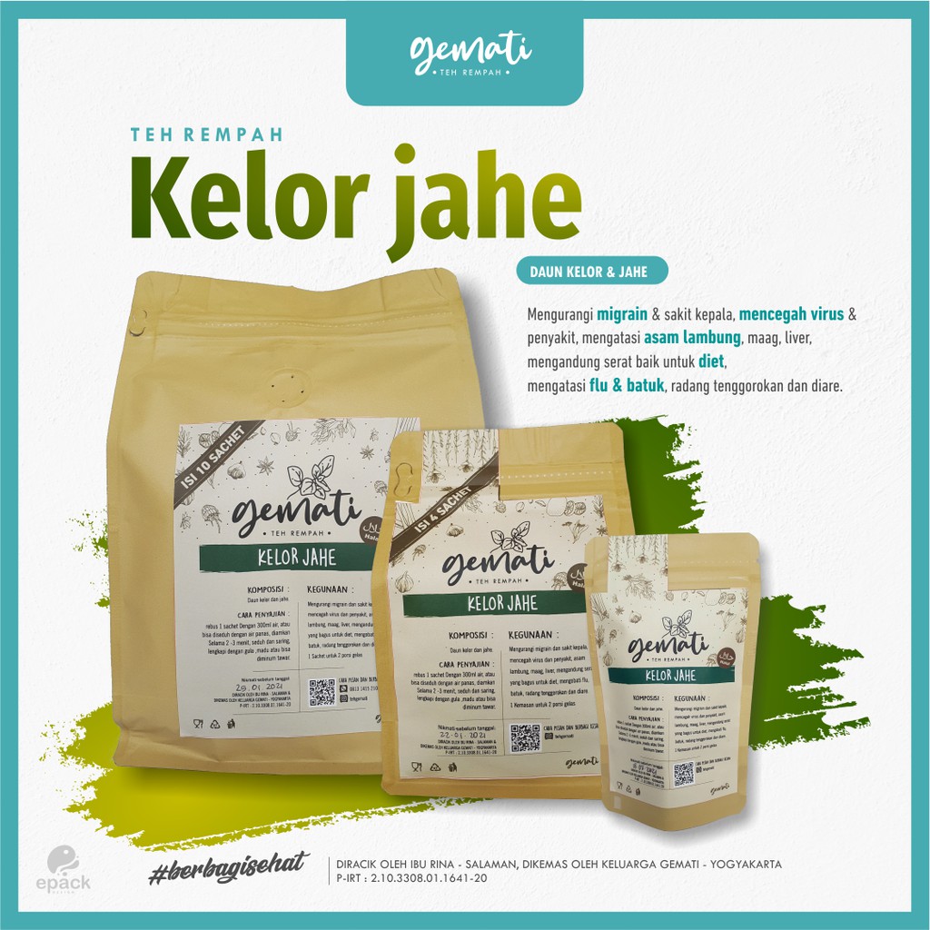 

Wedang Kelor Jahe/ Booster Asi /Antivirus /Asam Lambung