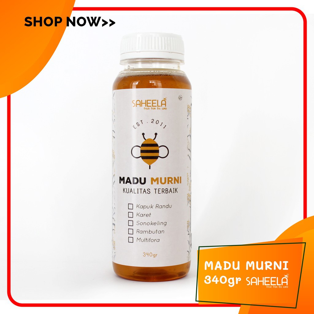 

[COD] Madu Murni Saheela 340gr - Madu Asli Sahella 340 gr - Madu Sahela 340 gram - Raw Honey