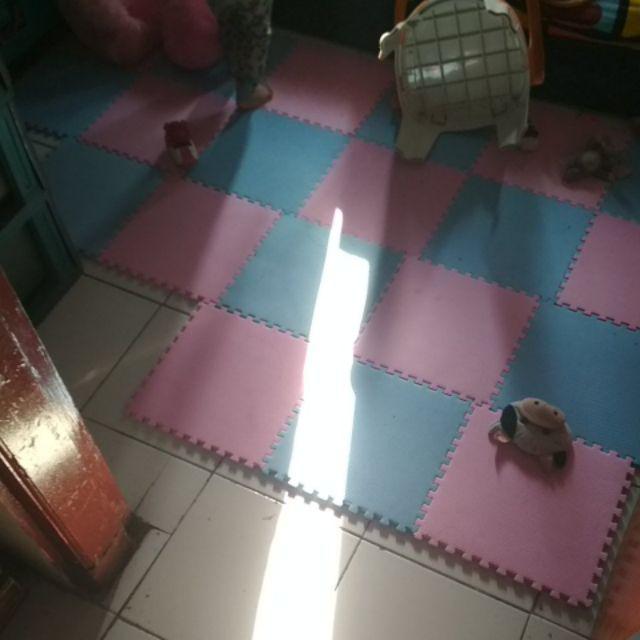 Harga Paket 2 Pack Matras Ecomat Polos 30x30x1cm Lebih Murah..