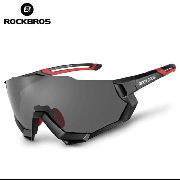 ROCKBROS kacamata Sepeda Polarized 5 lens 10131