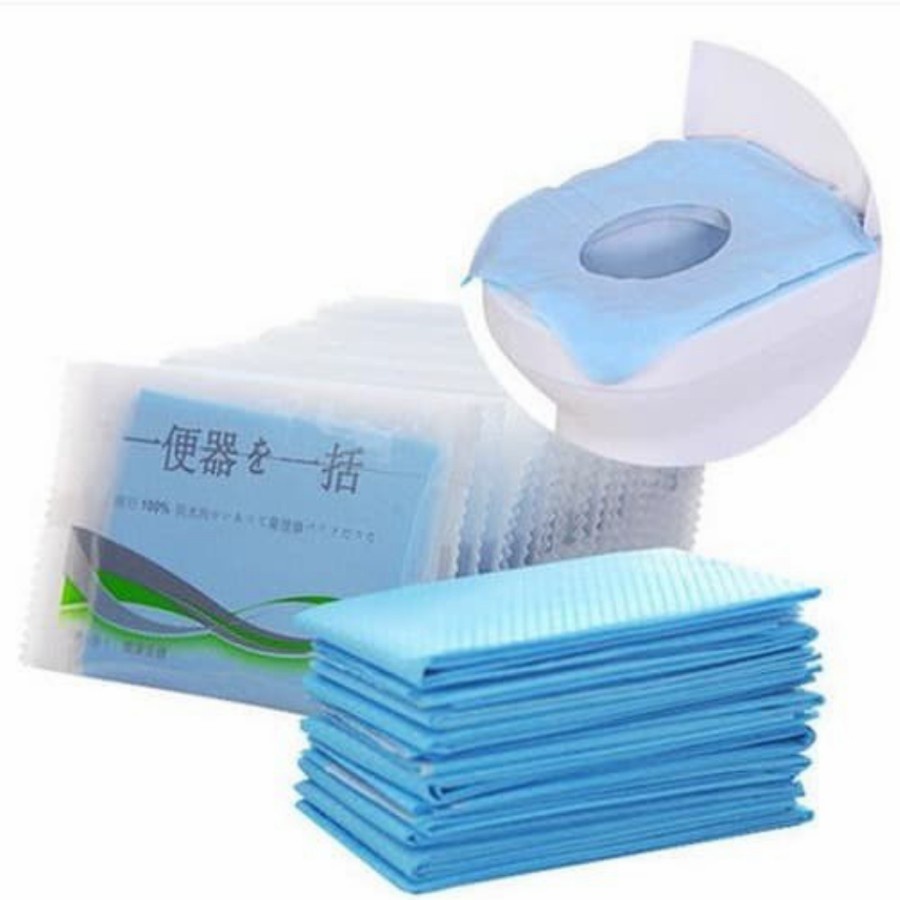 {HMN17} tisu toilet alas duduk cover/tisu tatakan toilet WC plastik