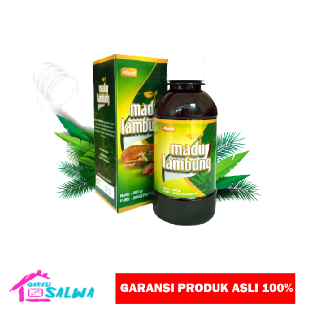 Madu Lambung Albuvit Asli Obat Herbal Atasi Penyakit Maag - Mag - Magh - Asam Lambung Original -Gerd