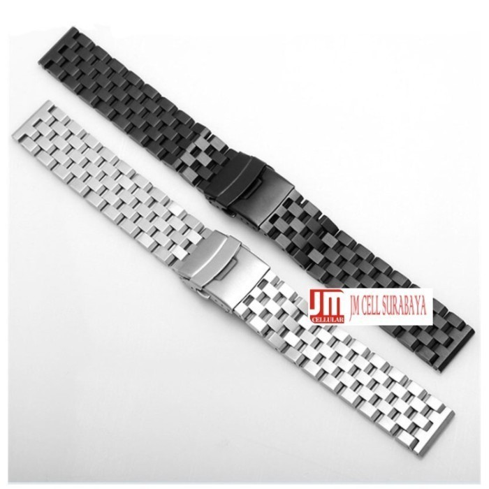 Super II Tali Jam Tangan Strap Amazfit GTS 2E - Metal Stainless Steel