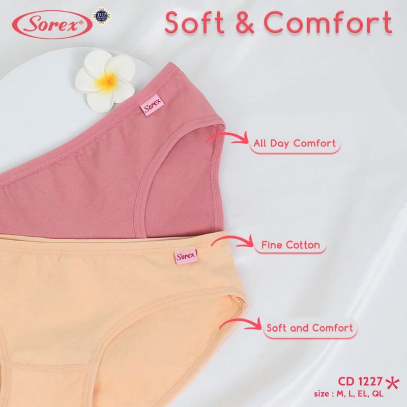 SOREX  Cd Basic Katun Mini 1227 SOREX  Panties  Original