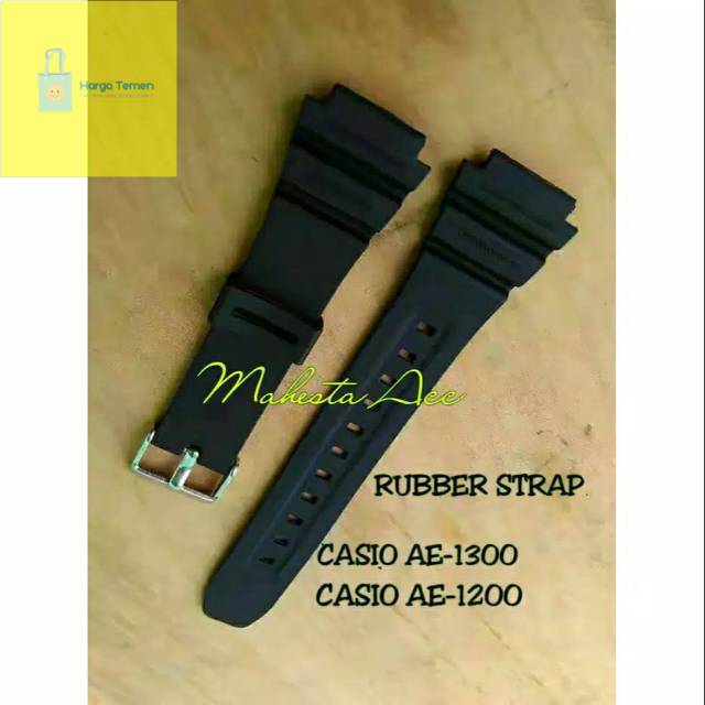 STRAP TALI JAM TANGAN CASIO AE1300 AE-1300 COMPATIBLE TALI JAM CASIO