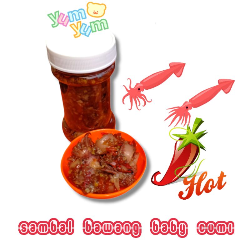 

Sambel / Sambal Bawang Baby Cumi