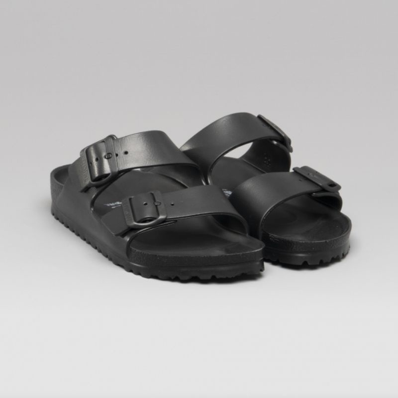 Sandal Pria Slide Casual Sendal Cowok Strap Murah Slip On Terbaru Sandal Laki Laki Hitam Korean Style Casual