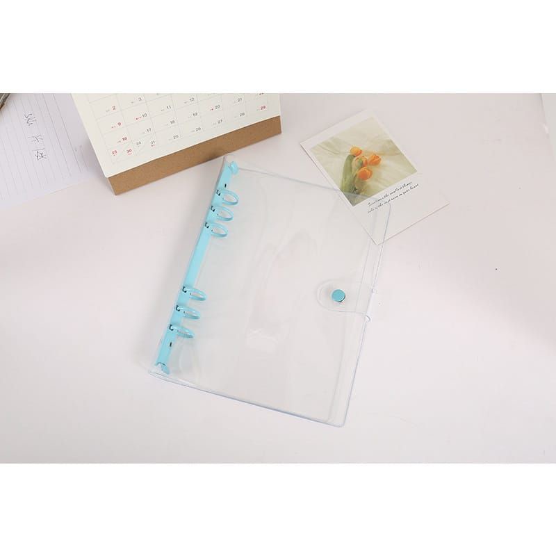 

Cover Binder A5 6 Ring Transparant Colour Ring