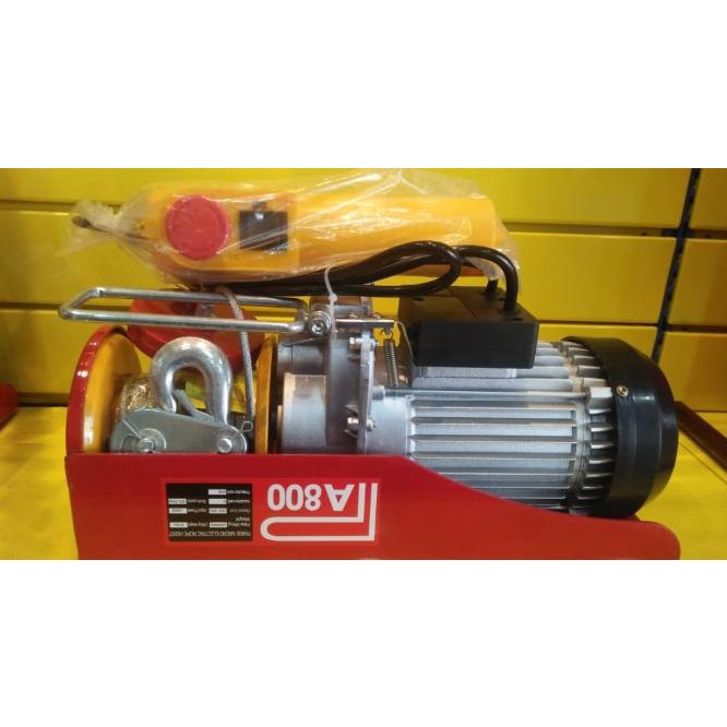 Mini Electric Hoist Wire 800Kg Hoist Katrol Pa 800