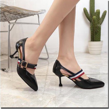 SEPATU HEELS WANITA S030 HIGH HEELS WANITA IMPORT SEPATU FASHION WANITA TERLARIS MURAH MODERN BAGUS