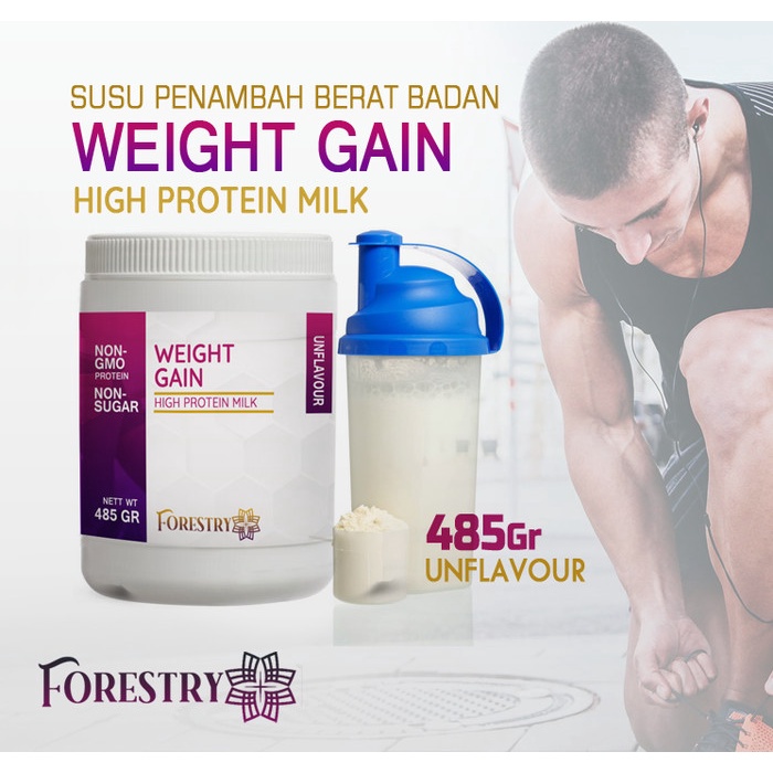 

Susu Weight Gain Forestry 485 Gram Penambah Berat Badan Tinggi Protein