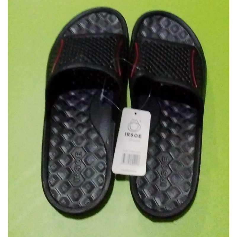 Sandal slop pria IRSOE, full up karet.