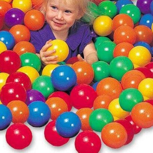 ♟ Bola Plastik Mandi Bola (isi 100pcs) ❂