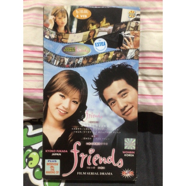 FRIENDS VCD DRAMA KOREA JEPANG WON BIN KYOKO FUKADA
