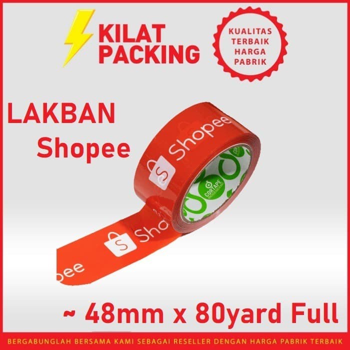 

PEREKAT-PENGIKAT- LAKBAN SHOPIE MERAH CORTAPE MURAH SATUAN -PENGIKAT-PEREKAT.