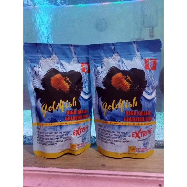 T2 GOLDFISH EXTREME 250gr KEMASAN BARU KWALITAS SAMA