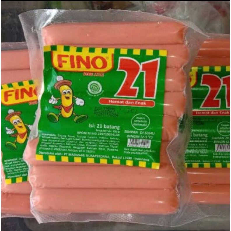 

Sosis Fino 450gr 21pcs