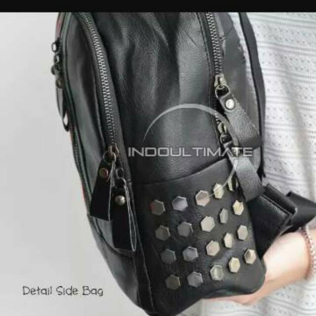 Tas Ransel Wanita IM LF-8091 / Tas Fashion Import / Tas Sekolah Anak / BACKPACK CEWEK IMPORT