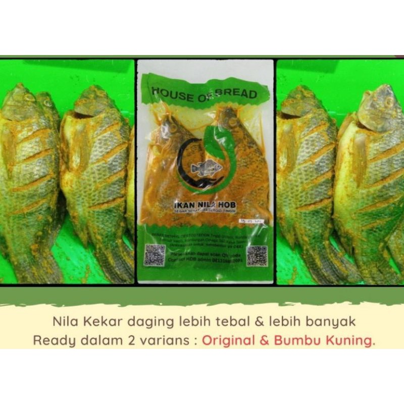 

Ikan Nila Organik Bumbu Kuning