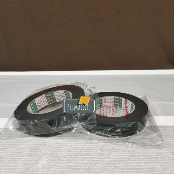 

Kusus Hari Ini Double Tape G Tape Busa Hijau 1 Inch X 5 M - Perekat Dobel Trendi