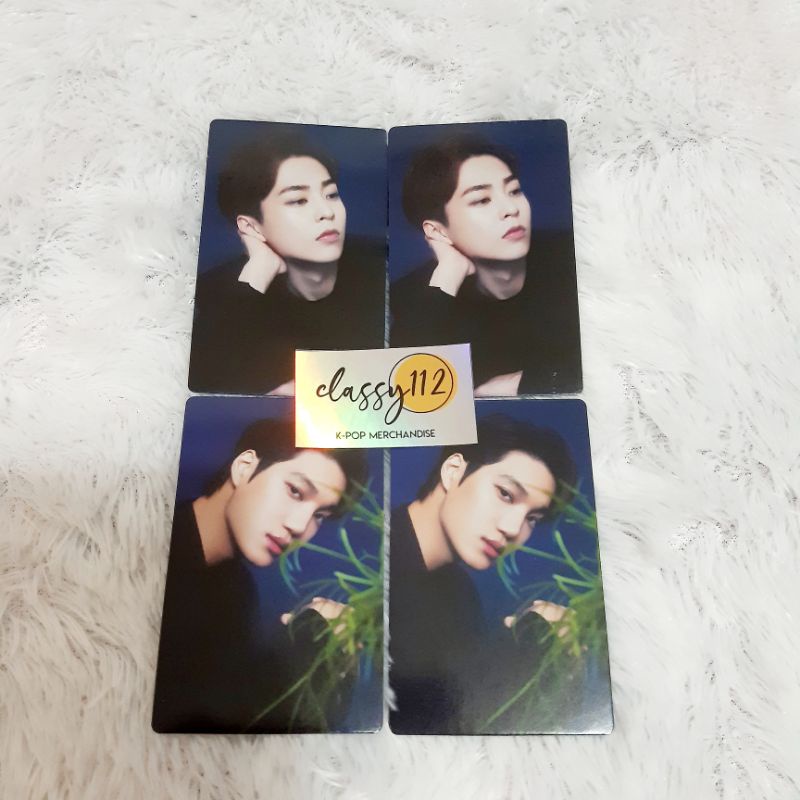 EXO KAI XIUMIN Photocard PC Benefit KTOWN Season's Greetings SG 2022