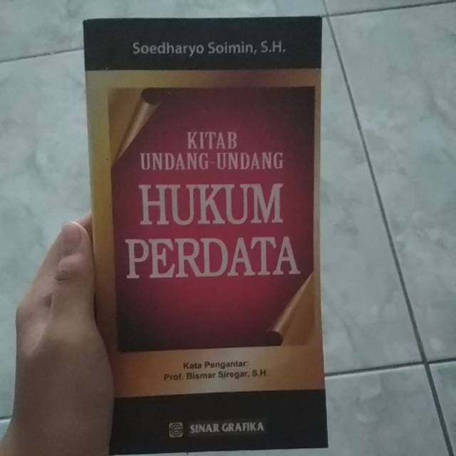 KITAB UNDANG UNDANG HUKUM PERDATA